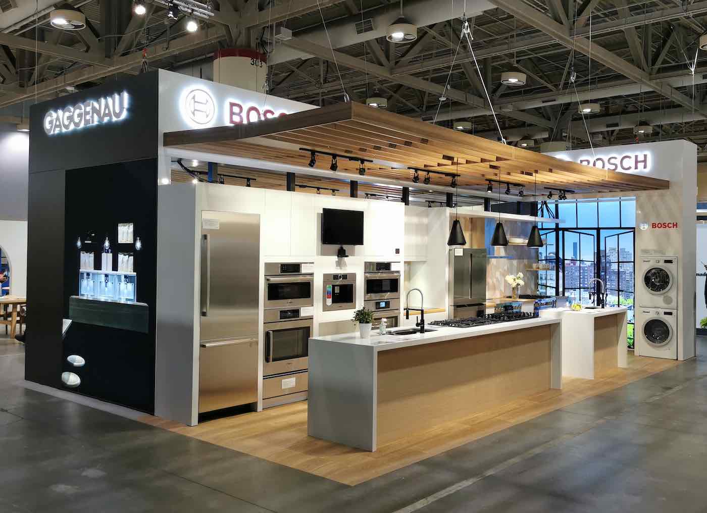 Bosch, Gaggenau, Thermador Maverick Exhibits Custom Trade Show